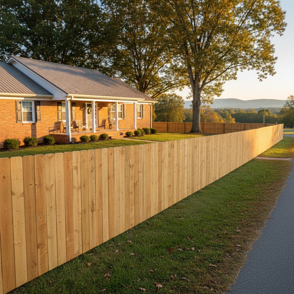 Wood Fence Installation in Bristol, TN