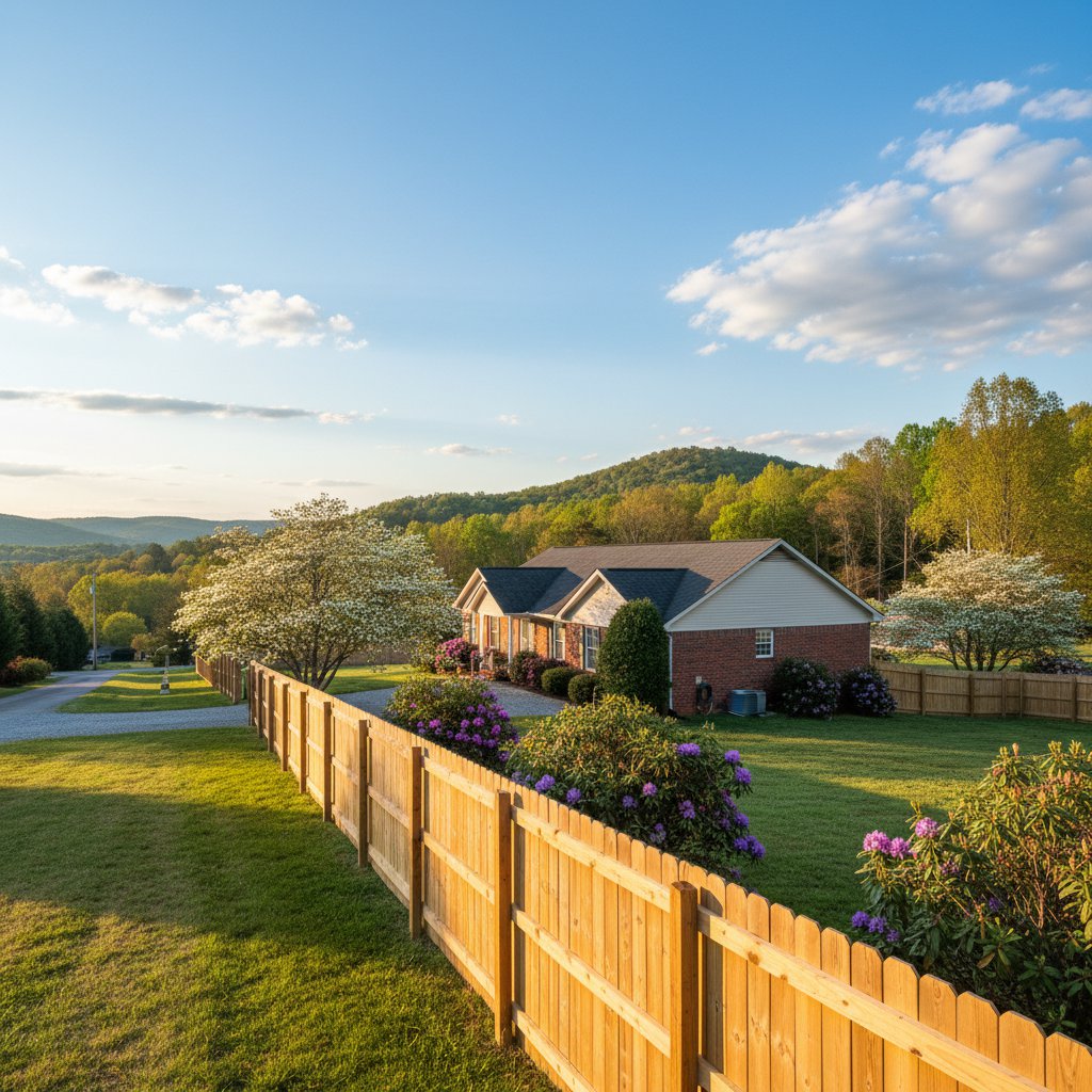 Wood Fence in Bristol, TN - Image 2